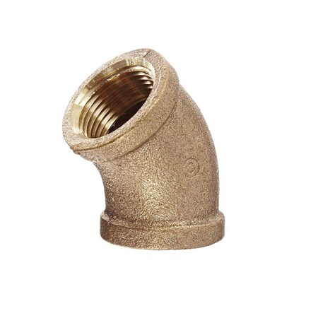 Thrifco Plumbing 1/4 45 Brass Elbow 9317030